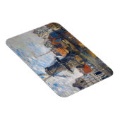 Claude Monet - Windmill, Amsterdam Magnet (Rechte Seite)