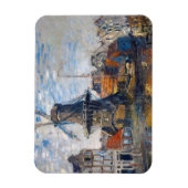 Claude Monet - Windmill, Amsterdam Magnet (Vertikal)