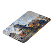 Claude Monet - Windmill, Amsterdam Magnet (Linke Seite)