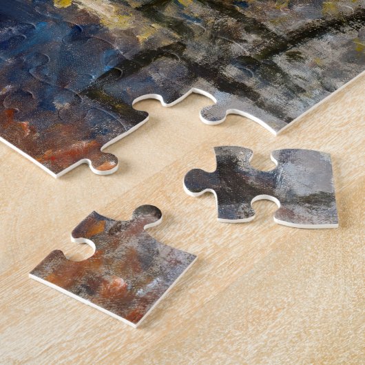 Claude Monet - Windmill, Amsterdam Puzzle (Seite)