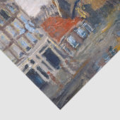 Claude Monet - Windmill, Amsterdam Seidenpapier (Detail)