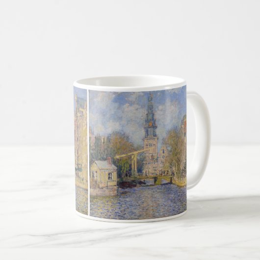 Claude Monet - Windmühlen bei Zaandam Kaffeetasse (VorderseiteRechts)