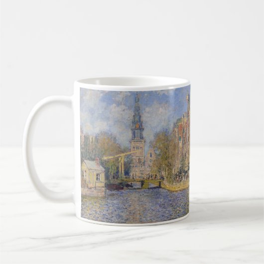 Claude Monet - Windmühlen bei Zaandam Kaffeetasse (Links)