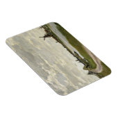 Claude Monet - Windmühlen bei Zaandam Magnet (Rechte Seite)