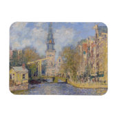 Claude Monet - Windmühlen bei Zaandam Magnet (Horizontal)