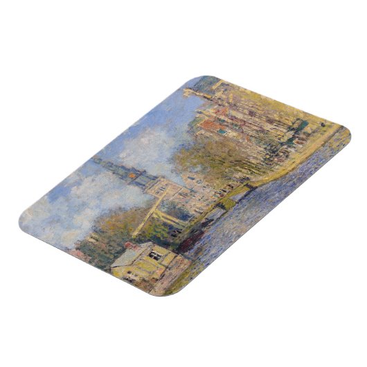 Claude Monet - Windmühlen bei Zaandam Magnet (Linke Seite)