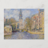 Claude Monet - Windmühlen bei Zaandam Postkarte (Vorderseite)