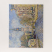 Claude Monet - Windmühlen bei Zaandam Puzzle (Vertikal)