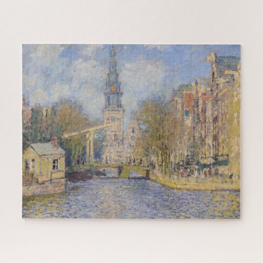 Claude Monet - Windmühlen bei Zaandam Puzzle (Horizontal)