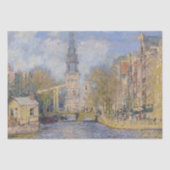 Claude Monet - Windmühlen bei Zaandam Seidenpapier (Vorderseite)
