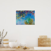 Claude Monet Wisteria Poster (Küche)