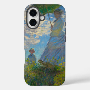 Claude Monet Woman mit einem Sonnenschirm iPhone 16 Hülle