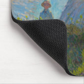 Claude Monet Woman mit einem Sonnenschirm Mousepad (Ecke)