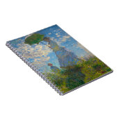 Claude Monet Woman mit einem Sonnenschirm Notizblock (Rechte Seite)