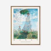 Claude Monet Woman Parasol Madame Ihr Sohn 1875 Ar Poster