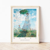 Claude Monet Woman Parasol Madame Ihr Sohn 1875 Ar Poster