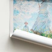 Claude Monet Woman Parasol Madame Ihr Sohn 1875 Ar Poster