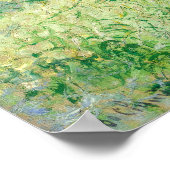 Claude Monet Women sitzt unter Willow Old Art Poster (Ecke)