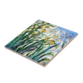 Claude Monet Yellow Irises und Malva 19 Fliese (Seite)