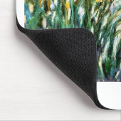 Claude Monet Yellow Irises und Malva 19 Mousepad (Ecke)