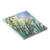 Claude Monet Yellow Irises und Malva 19 Notizblock (angewinkelt)