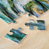 Claude Monet Yellow Irises und Malva 19 Puzzle (Seite)