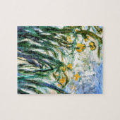 Claude Monet Yellow Irises und Malva 19 Puzzle (Horizontal)