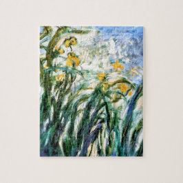 Claude Monet Yellow Irises und Malva 19 Puzzle