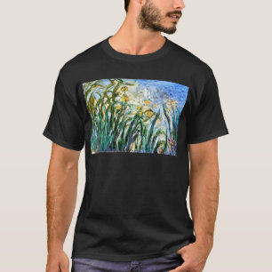Claude Monet Yellow Irises und Malva 19 T-Shirt