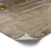 Claude Monet | Zaandam 1871 Poster (Ecke)