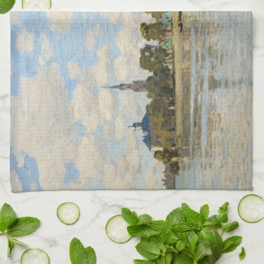 Claude Monet - Zaandam Geschirrtuch (Gefaltet)