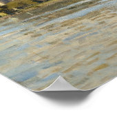 Claude Monet - Zaandam Poster (Ecke)