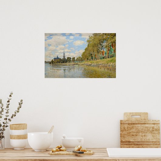 Claude Monet - Zaandam Poster (Küche)