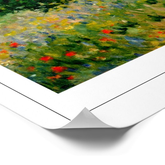 Claude Monet Zedign Art Poster #108 (Ecke)