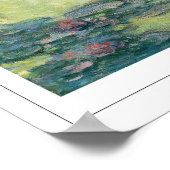 Claude Monet Zedign Art Poster #11 (Ecke)