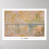 Claude Monet Zedign Art Poster #12-2 (Vorne)