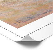 Claude Monet Zedign Art Poster #12-2 (Ecke)