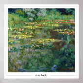 Claude Monet Zedign Art Poster #13 (Vorne)