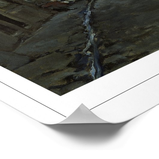 Claude Monet Zedign Art Poster #15 (Ecke)