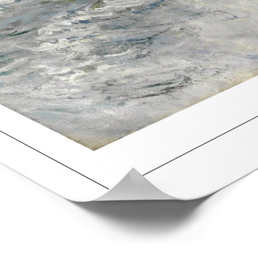 Claude Monet Zedign Art Poster #16 (Ecke)