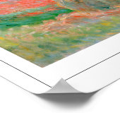 Claude Monet Zedign Art Poster #160-2 (Ecke)