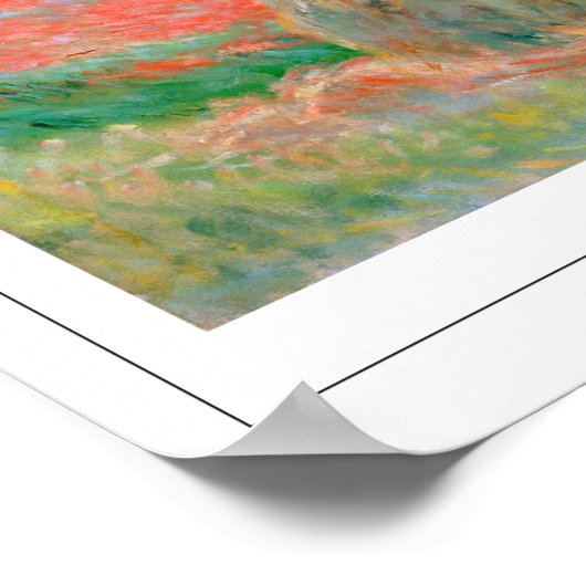 Claude Monet Zedign Art Poster #160-2 (Ecke)