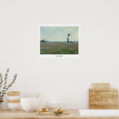 Claude Monet Zedign Art Poster #16-2 (Küche)