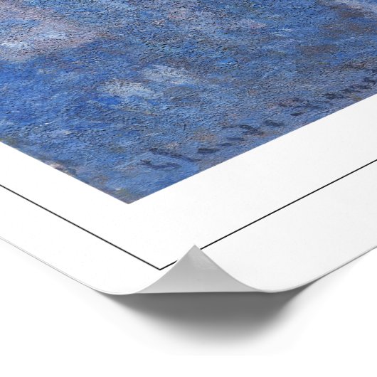 Claude Monet Zedign Art Poster #18-2 (Ecke)