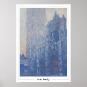 Claude Monet Zedign Art Poster #18-2 (Vorne)