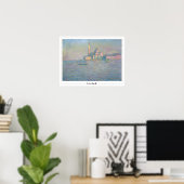 Claude Monet Zedign Art Poster #19 (Heimbüro)