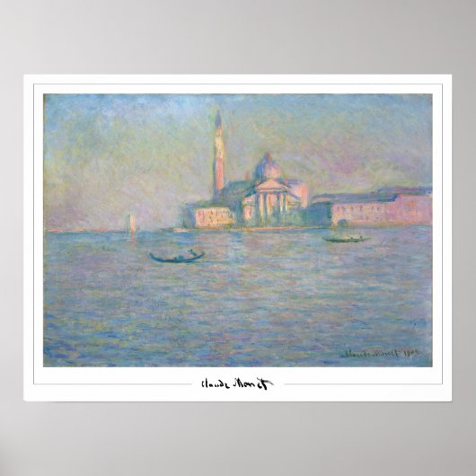 Claude Monet Zedign Art Poster #19 (Vorne)