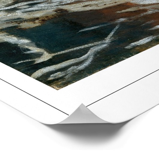 Claude Monet Zedign Art Poster #1-2 (Ecke)