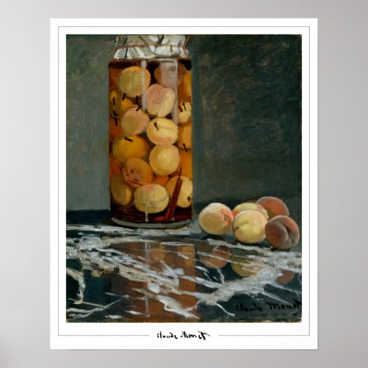 Claude Monet Zedign Art Poster #1-2 (Vorne)