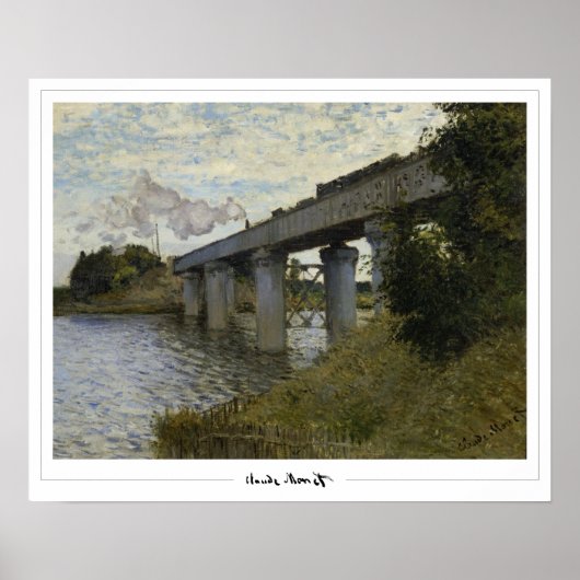 Claude Monet Zedign Art Poster #21 (Vorne)